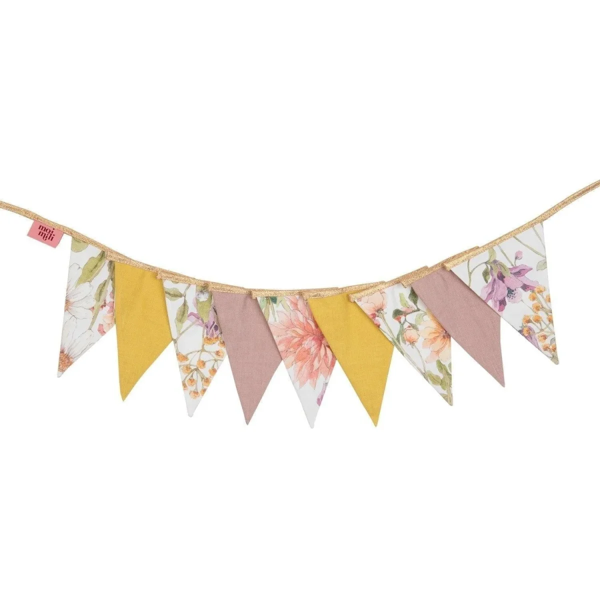 Cotton and Linen Fabric Garland, 8 Designs