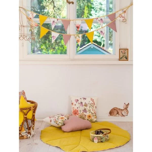 Cotton and Linen Fabric Garland, 8 Designs, photo 3