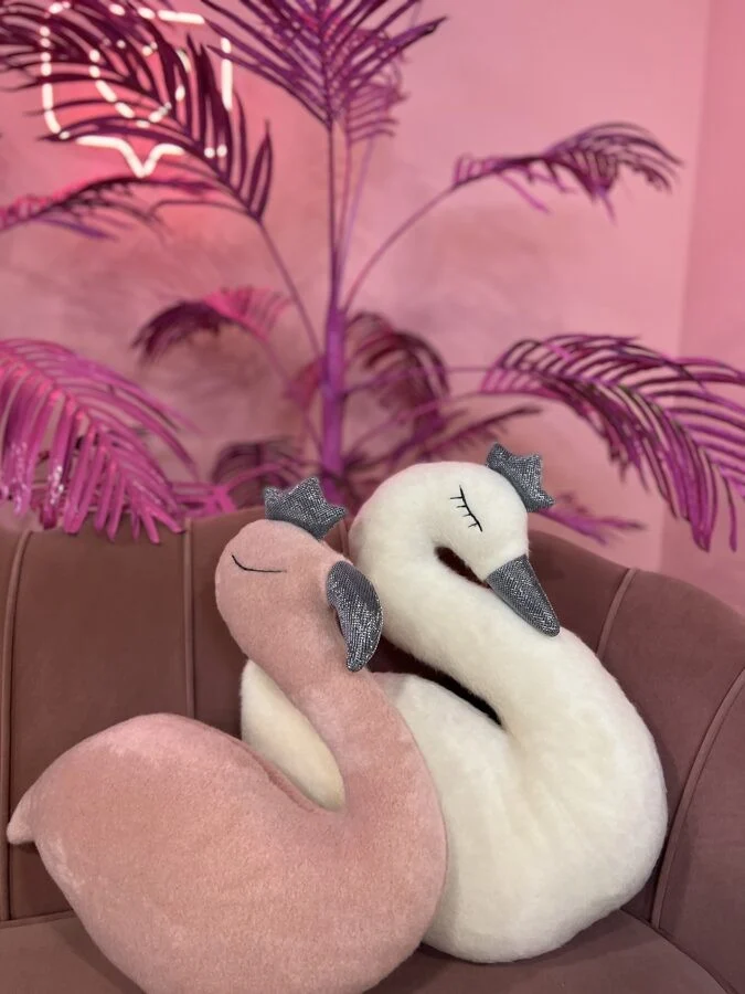 Handmade Pink Flamingo Soft Toy, photo 4