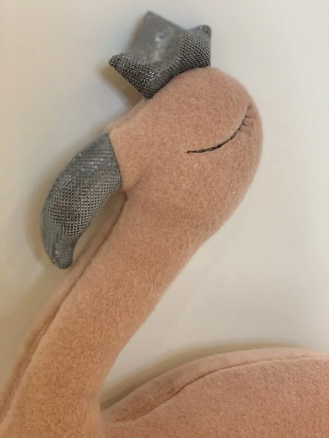 Handmade Pink Flamingo Soft Toy, photo 3