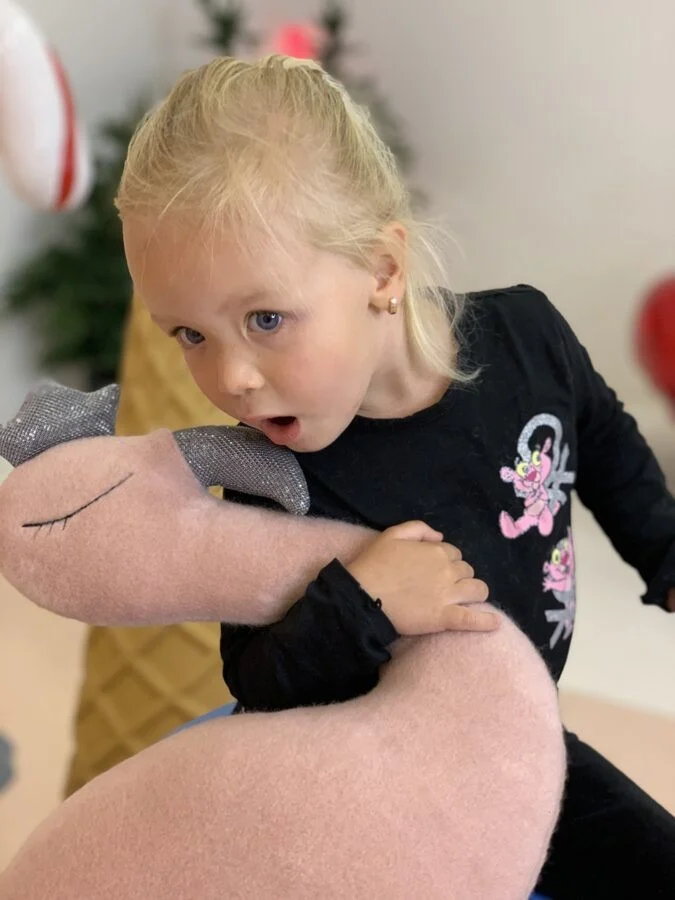 Handmade Pink Flamingo Soft Toy, photo 5