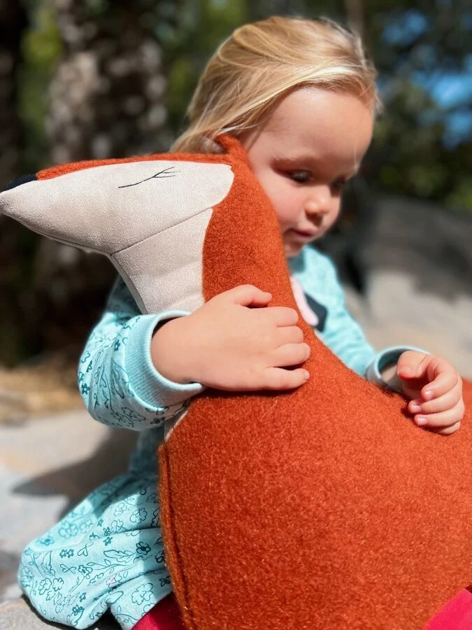 Handmade Fox Soft Toy Pillow, photo 3