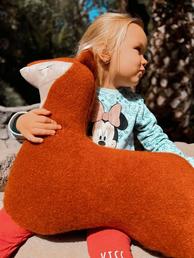 Handmade Fox Soft Toy Pillow, photo 7