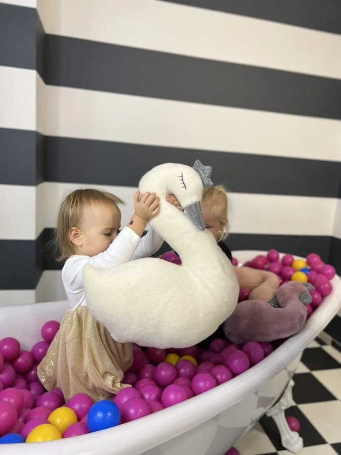 Handmade Swan Soft Toy with Crown, photo 2