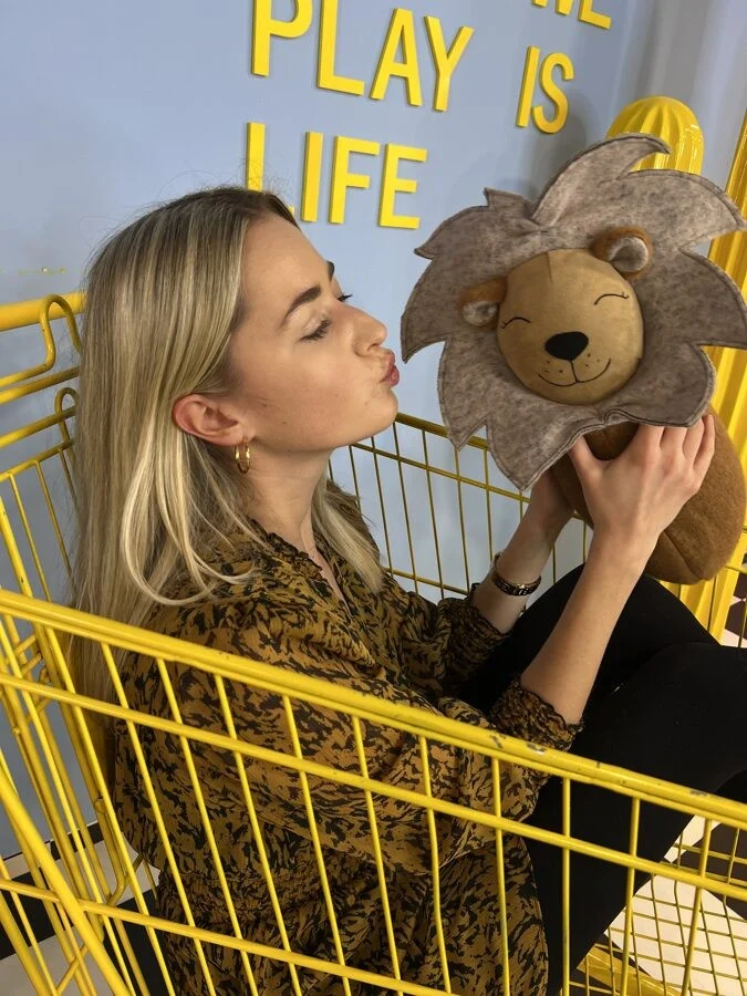 Handmade Lion Soft Toy Pillow, photo 4