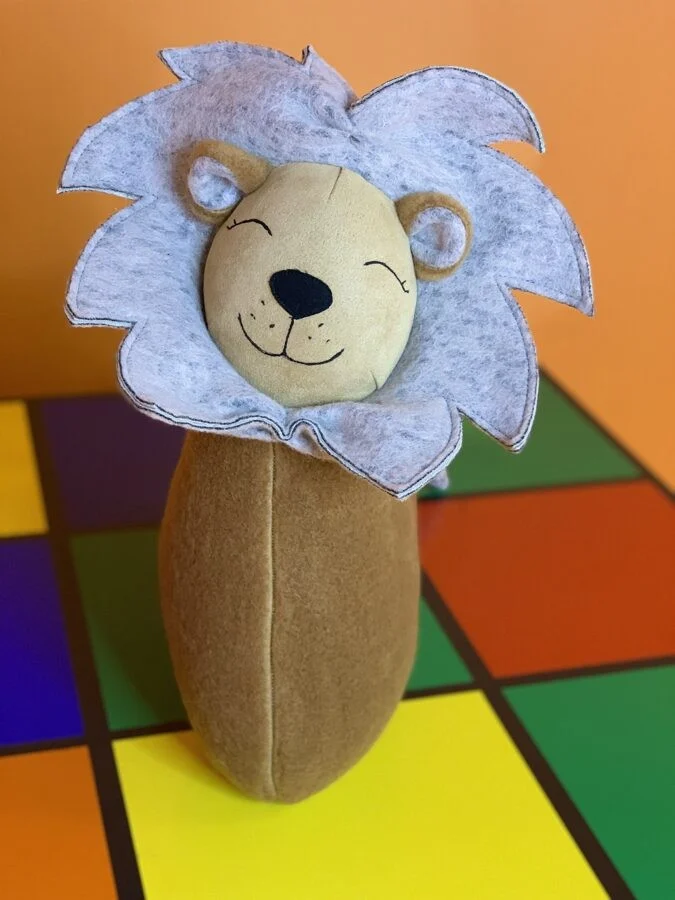 Handmade Lion Soft Toy Pillow, photo 3