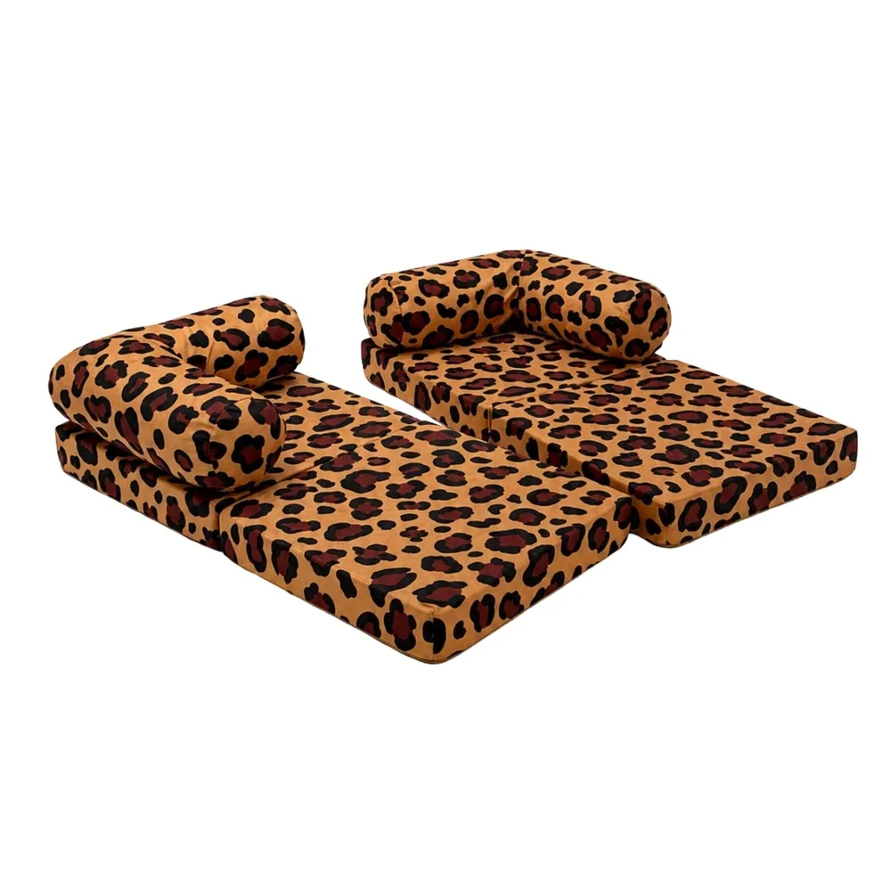 bees&blooms HoneyHug — Soft Modular Sofa for Children, Leopard, photo 6