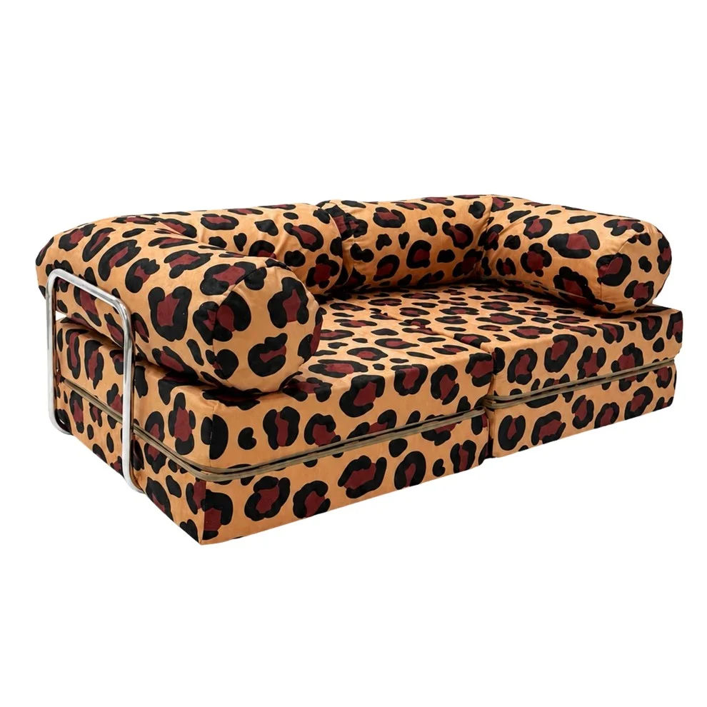 bees&blooms HoneyHug — Soft Modular Sofa for Children, Leopard, photo 3