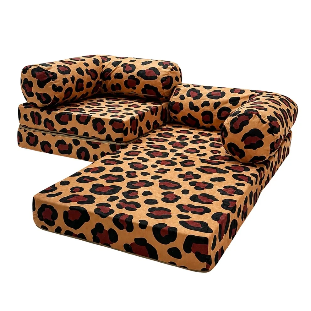bees&blooms HoneyHug — Soft Modular Sofa for Children, Leopard, photo 9