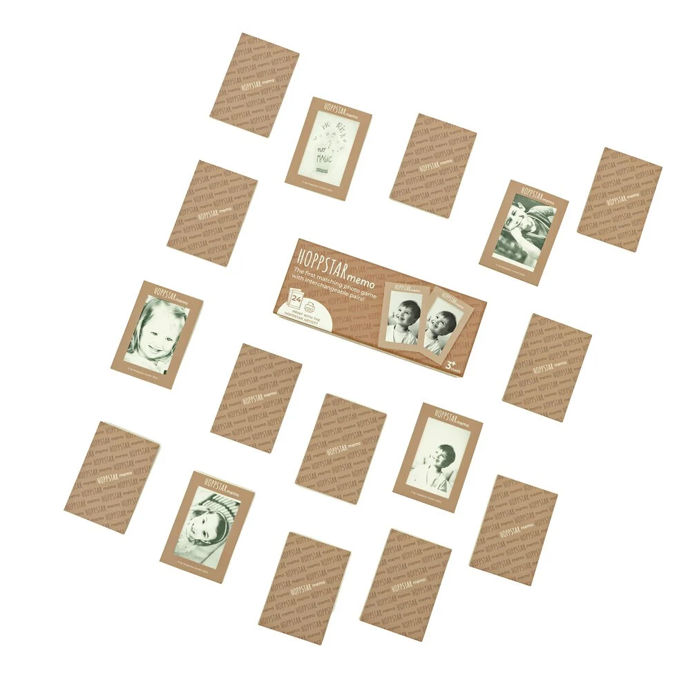 Hoppstar Memo — Memory Game with Interchangeable Pictures