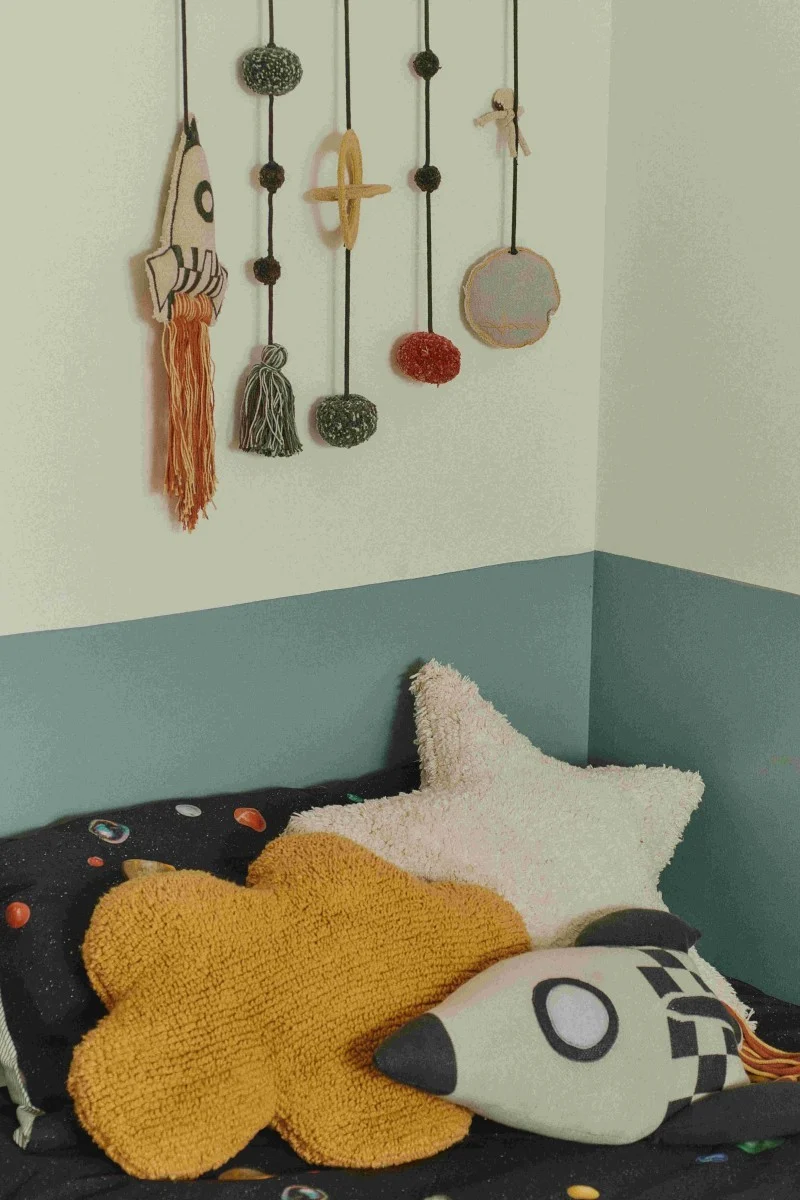 Lorena Canals Rocket — Knitted Pillow 22 × 41 cm, photo 3