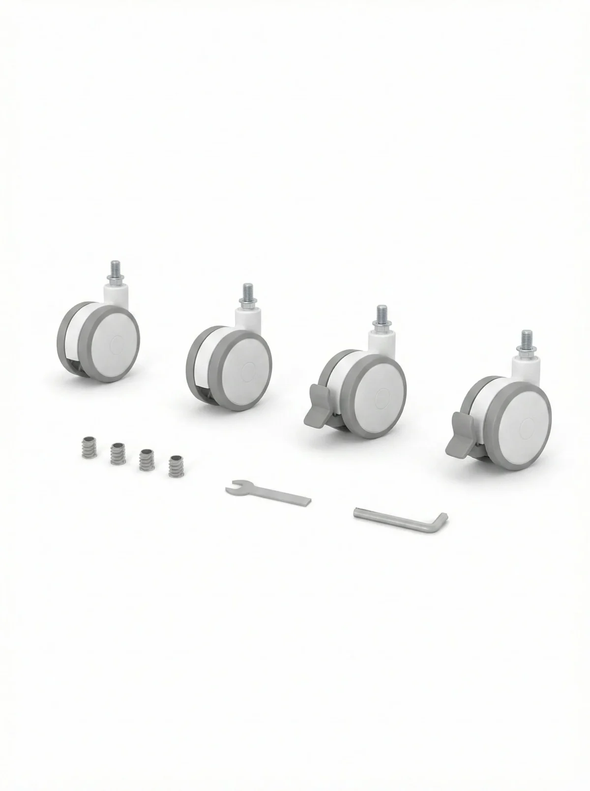 Crib Wheel Set for OLIN, ELIN, ASKO and SNOW Cribs
