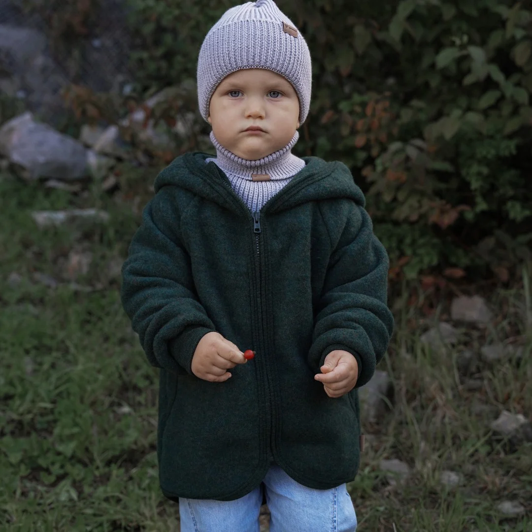 Lambie Cloud Pine Merino Wool Jacket, photo 2