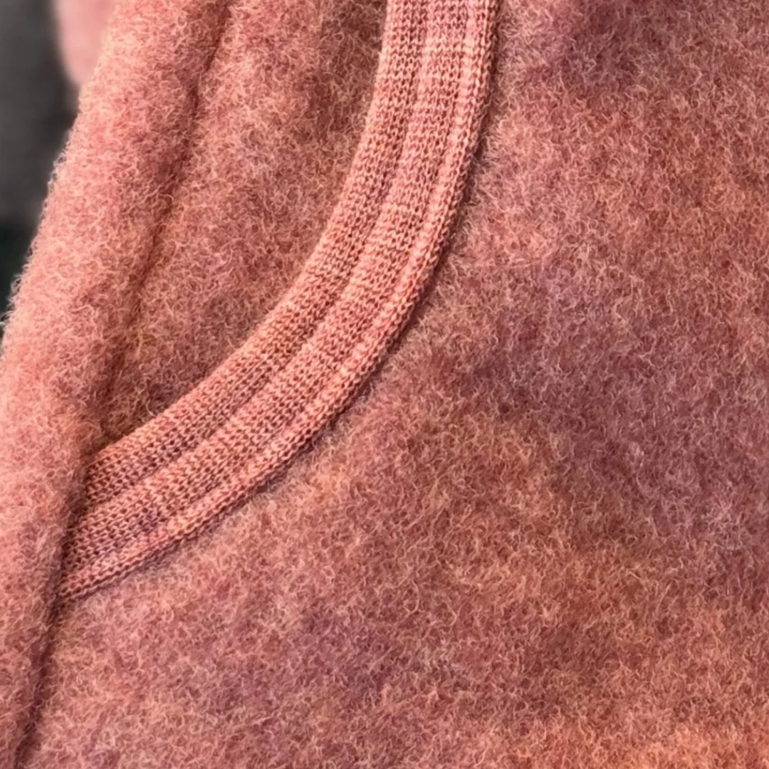 Lambie Cloud Rosewood Merino Wool Jacket, photo 2