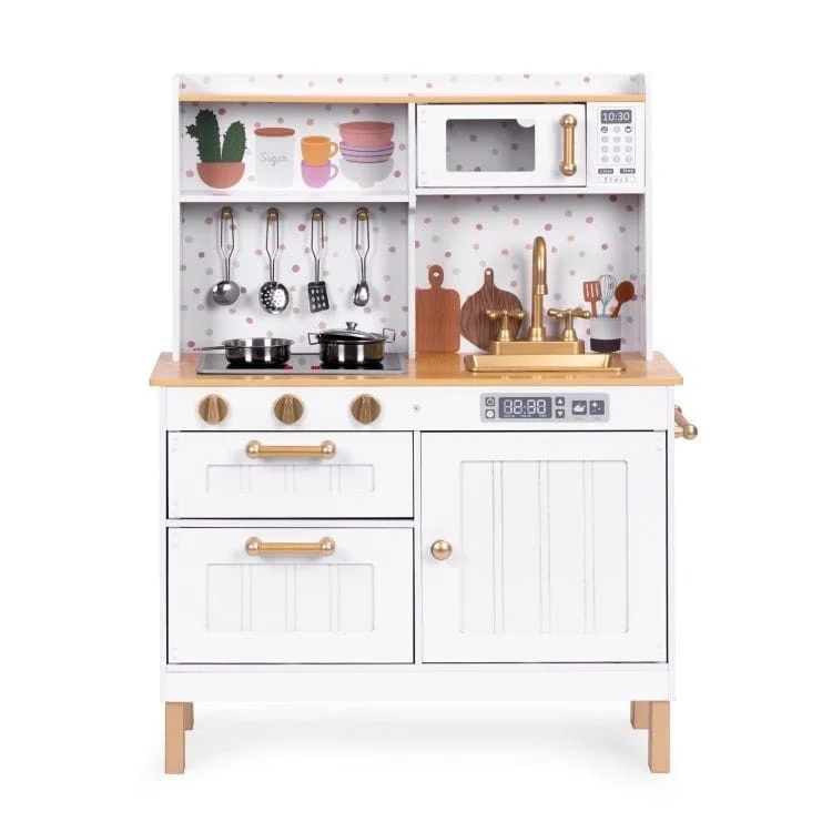 Large Wooden Play Kitchen with Sounds and LED, photo 7