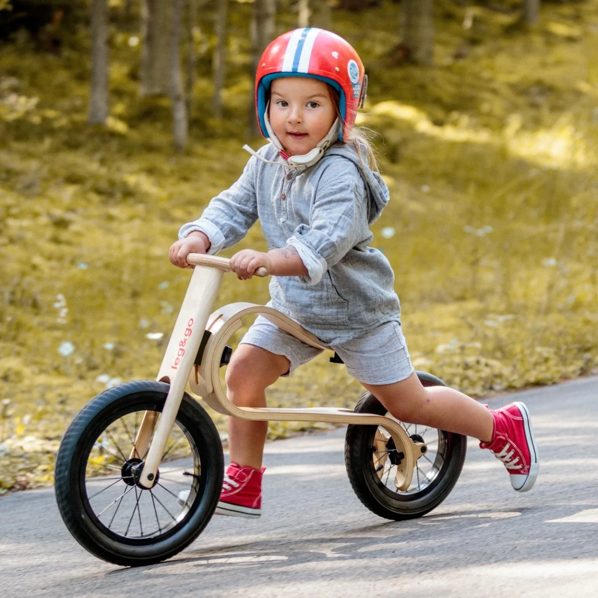 leg&go 3in1 — Wooden Balance Bike, photo 3