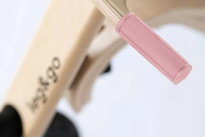 Soft Handlebar Grips for the Balance Bike 3in1 — Dark Dusty Pink