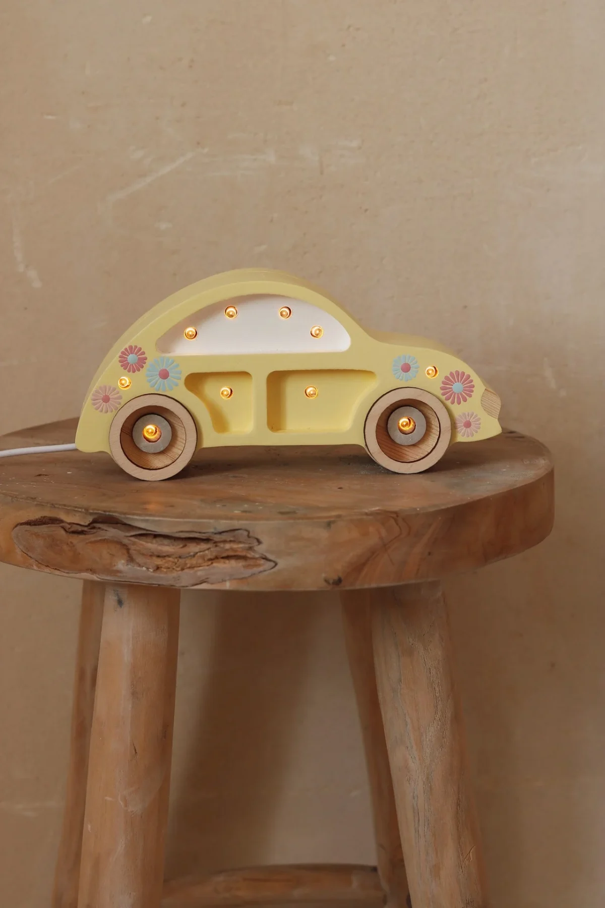 Little Lights Beetle Car Mini — Wooden Night Light, photo 4