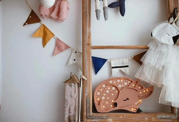 Little Lights Deer — puidust öölamp, foto 8