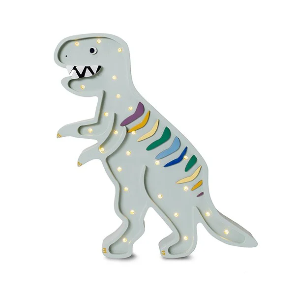 Little Lights Dinosaur T-Rex — Wooden Night Light