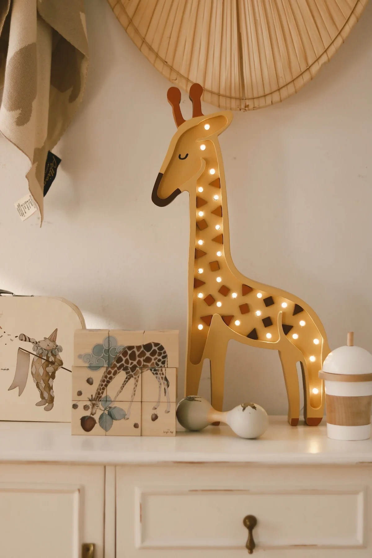 Little Lights Giraffe — Wooden Night Light, photo 2