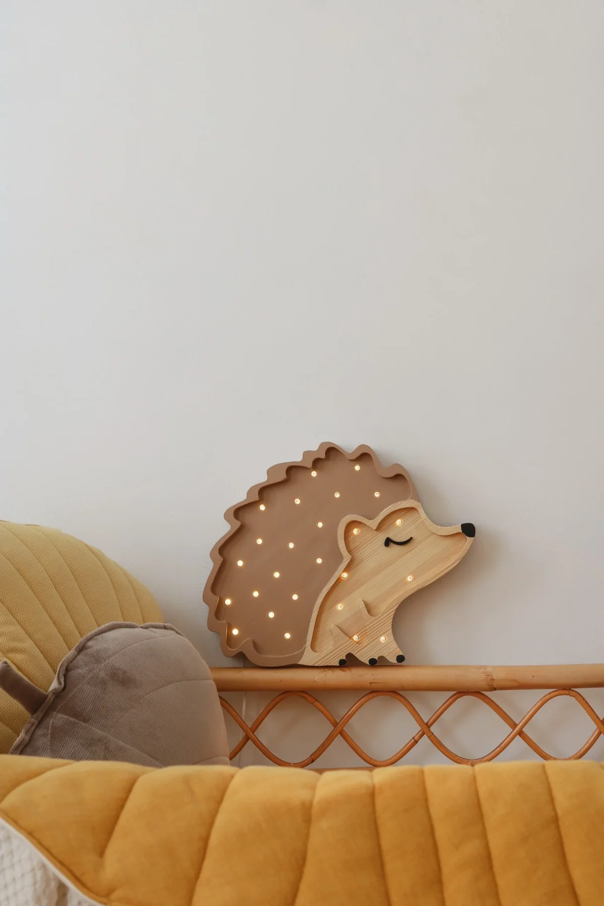 Little Lights Hedgehog — Wooden Night Light, photo 3