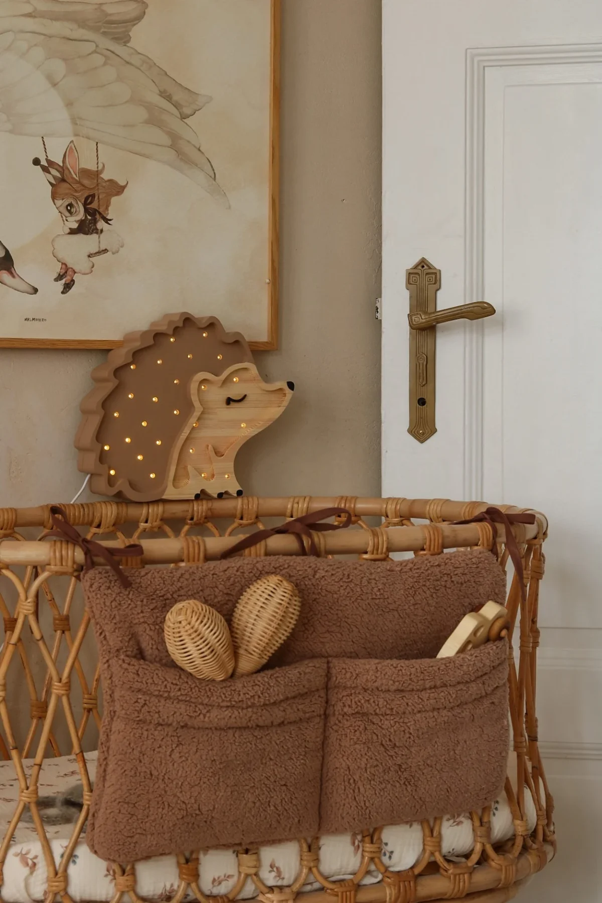 Little Lights Hedgehog — Wooden Night Light, photo 5