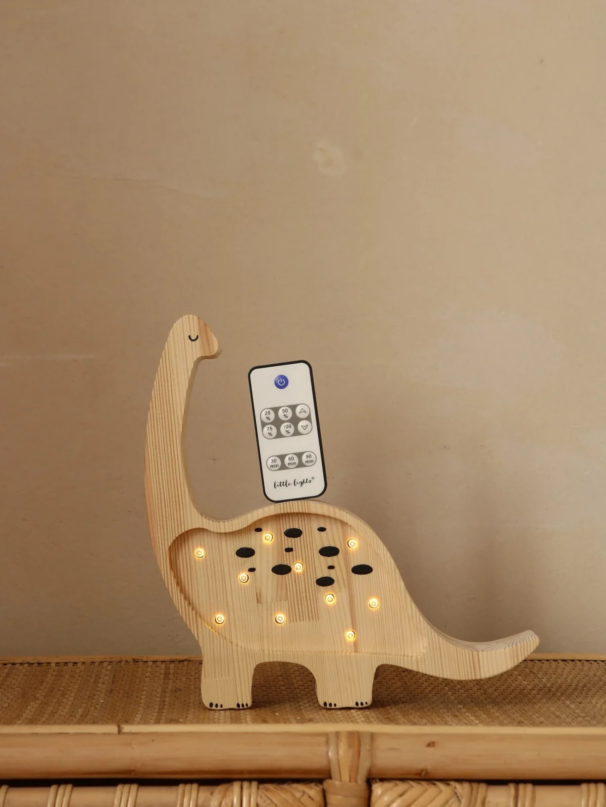 Little Lights Mini Dino — Wooden Night Light, photo 9