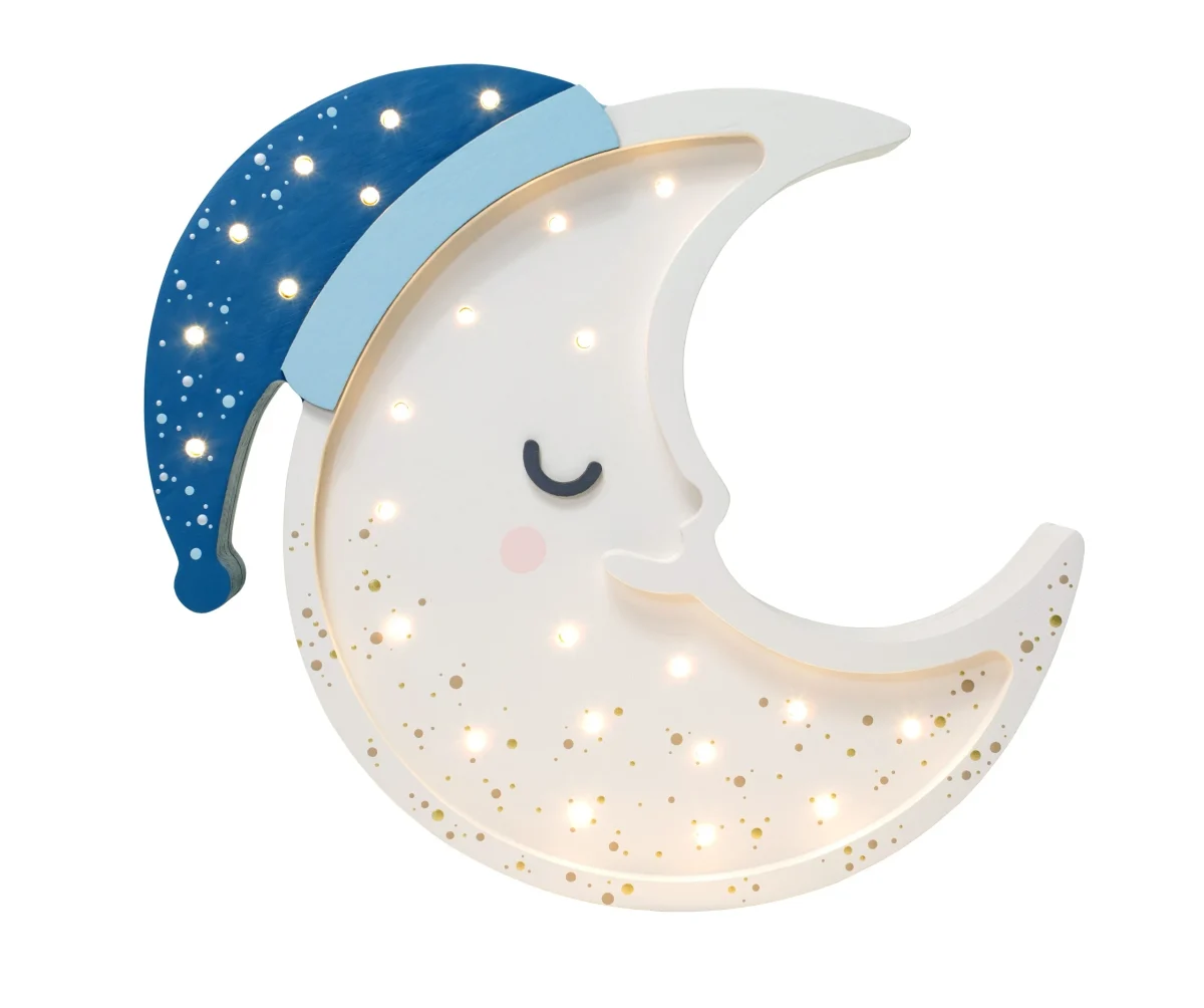 Little Lights Moon — Wooden Night Light