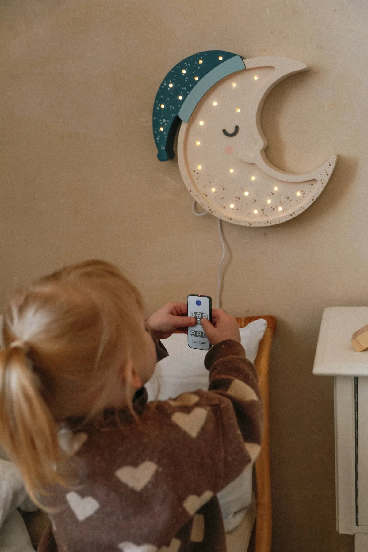 Little Lights Moon — Wooden Night Light, photo 7