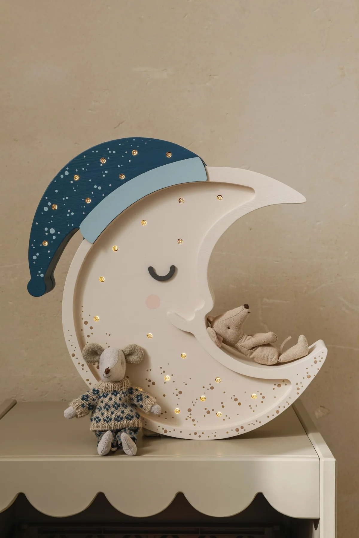 Little Lights Moon — Wooden Night Light, photo 9
