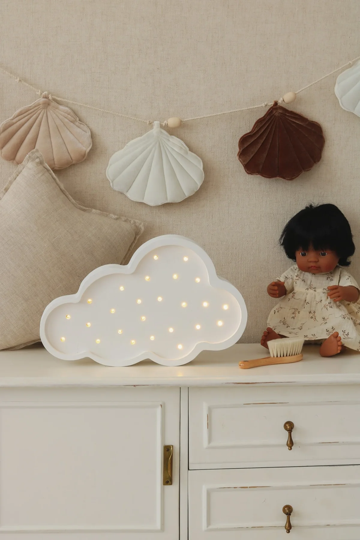 Little Lights Cloud — Wooden Night Light, photo 3