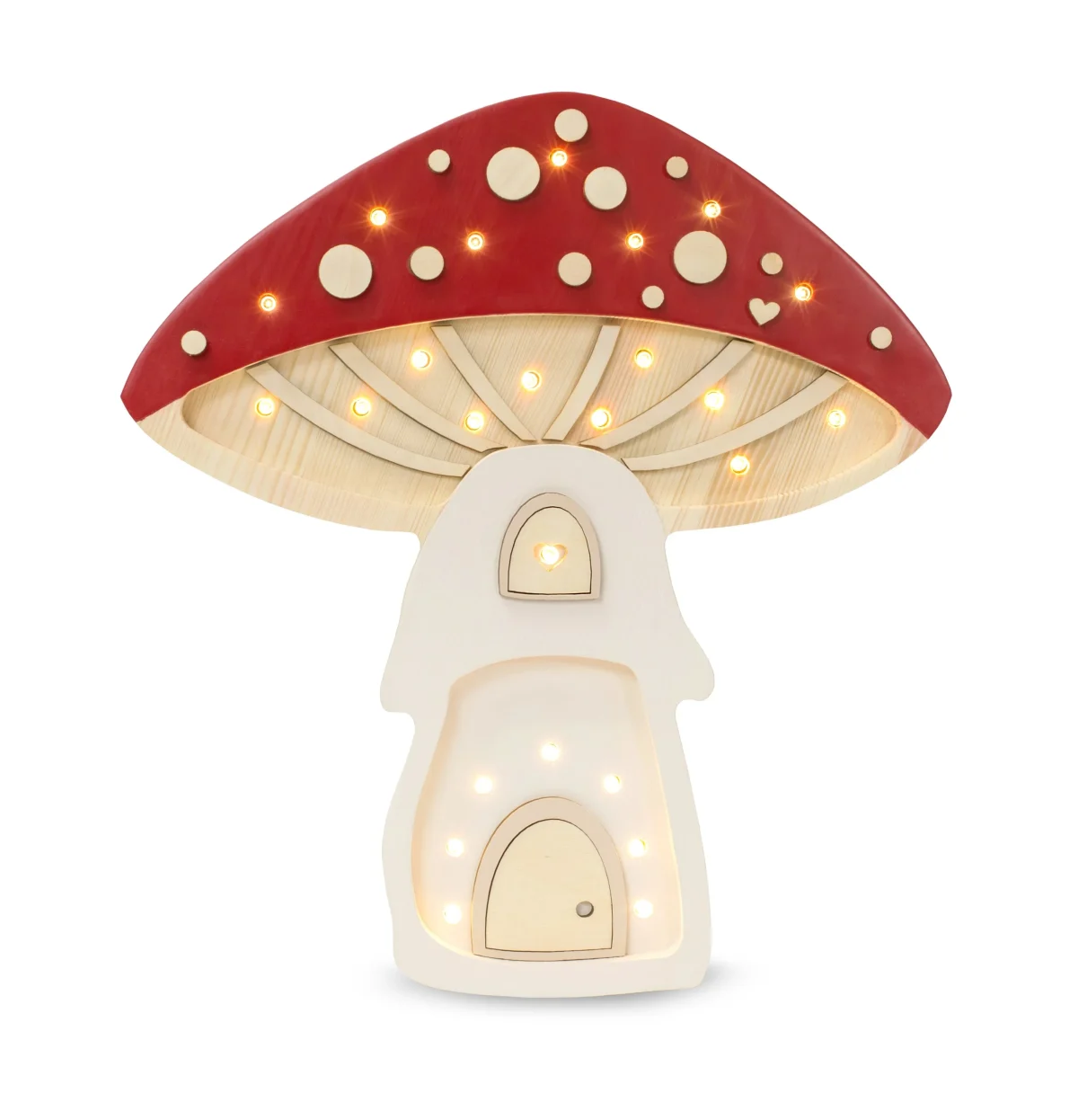 Little Lights Mushroom — Wooden Night Light