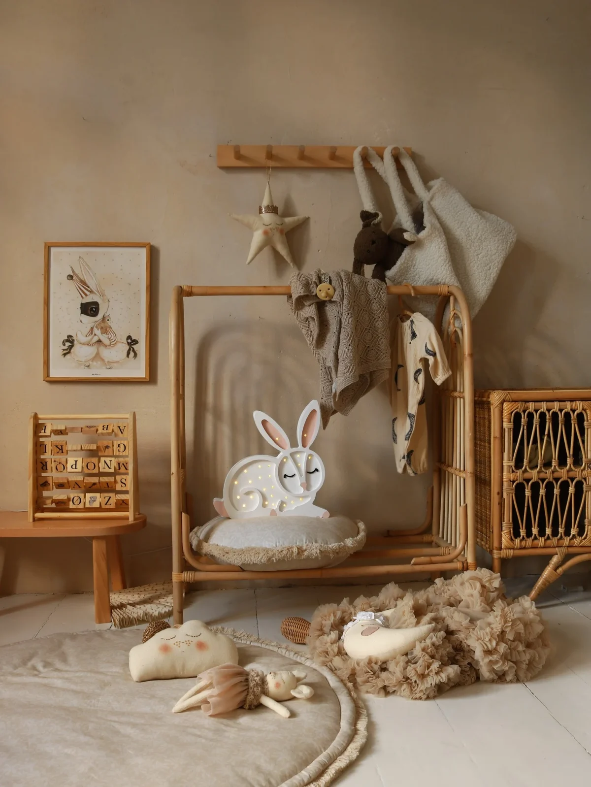 Little Lights Bunny — Wooden Night Light, photo 8