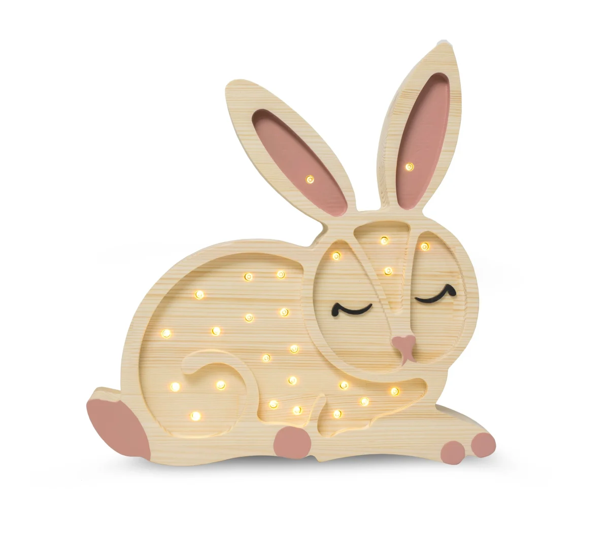 Little Lights Bunny — Wooden Night Light