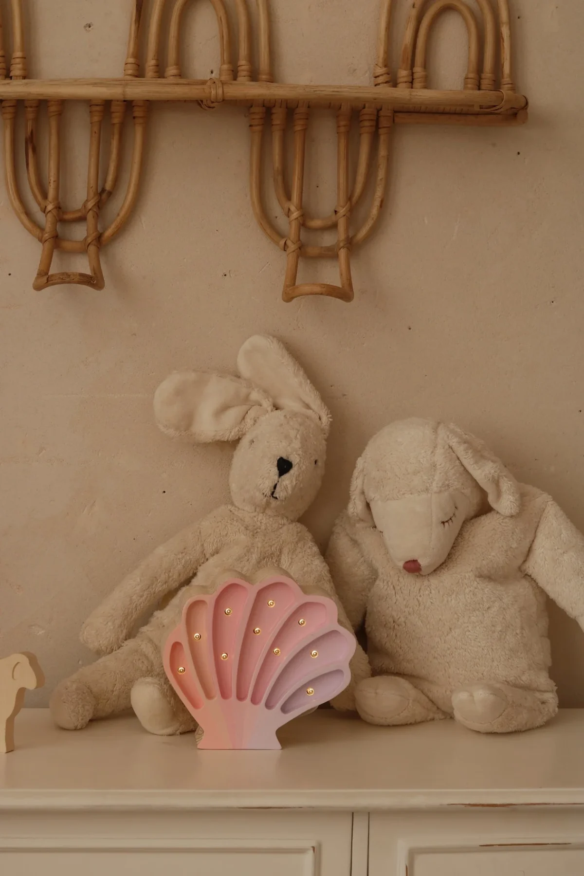 Little Lights Seashell — Wooden Night Light, photo 3