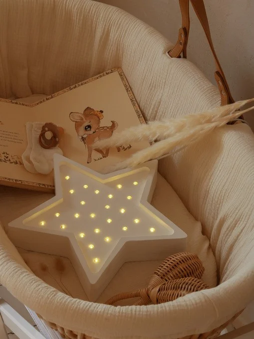Little Lights Star — Wooden Night Light, photo 3