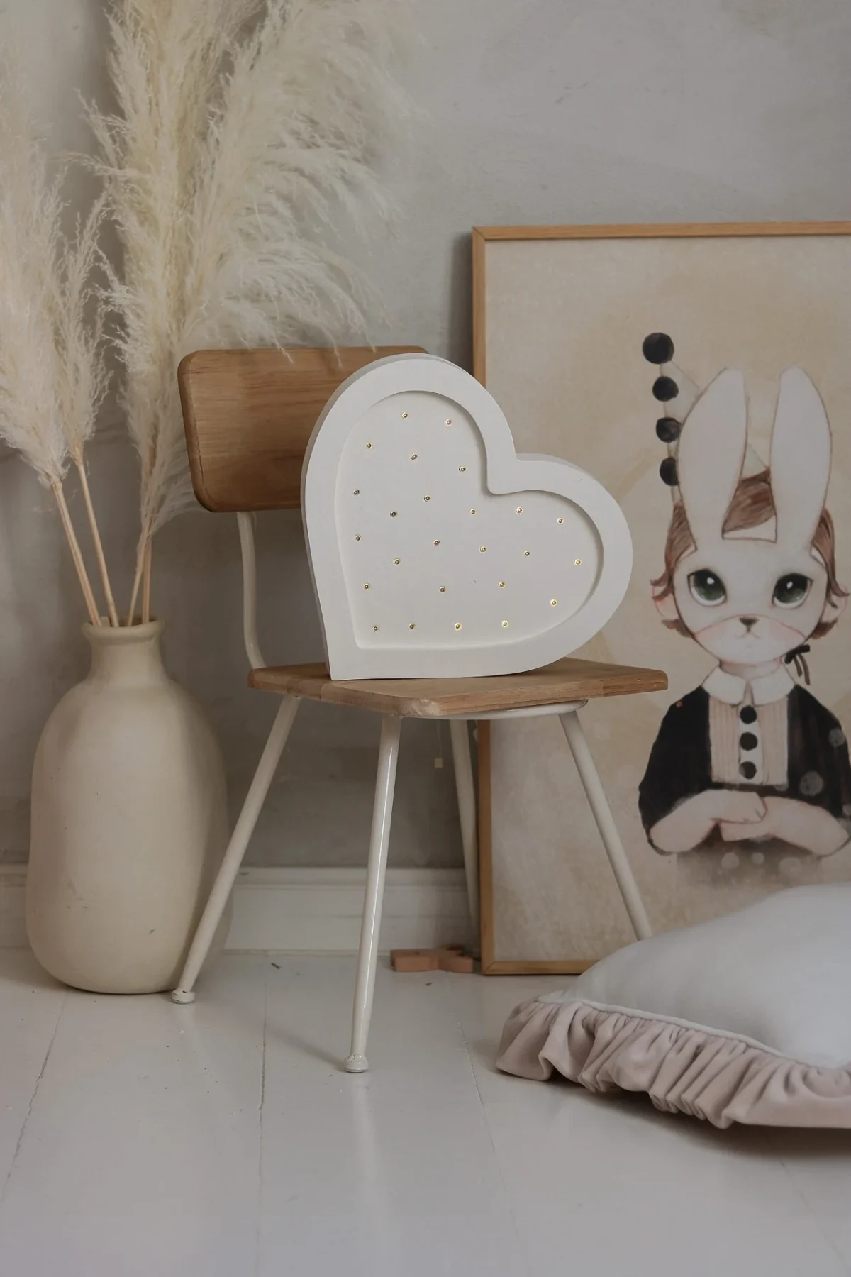 Little Lights Heart — Wooden Night Light, photo 2