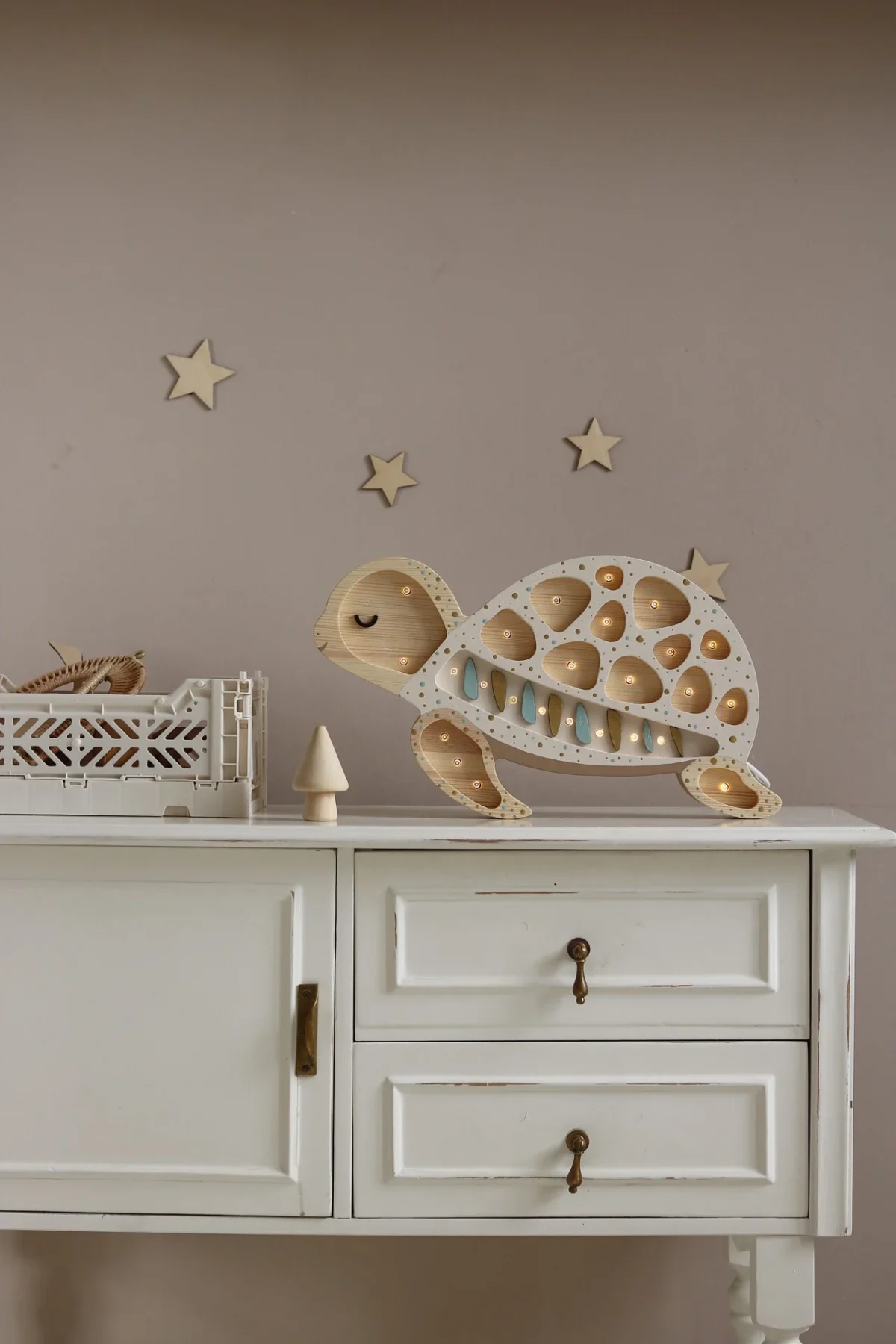 Little Lights Turtle — Wooden Night Light, photo 4