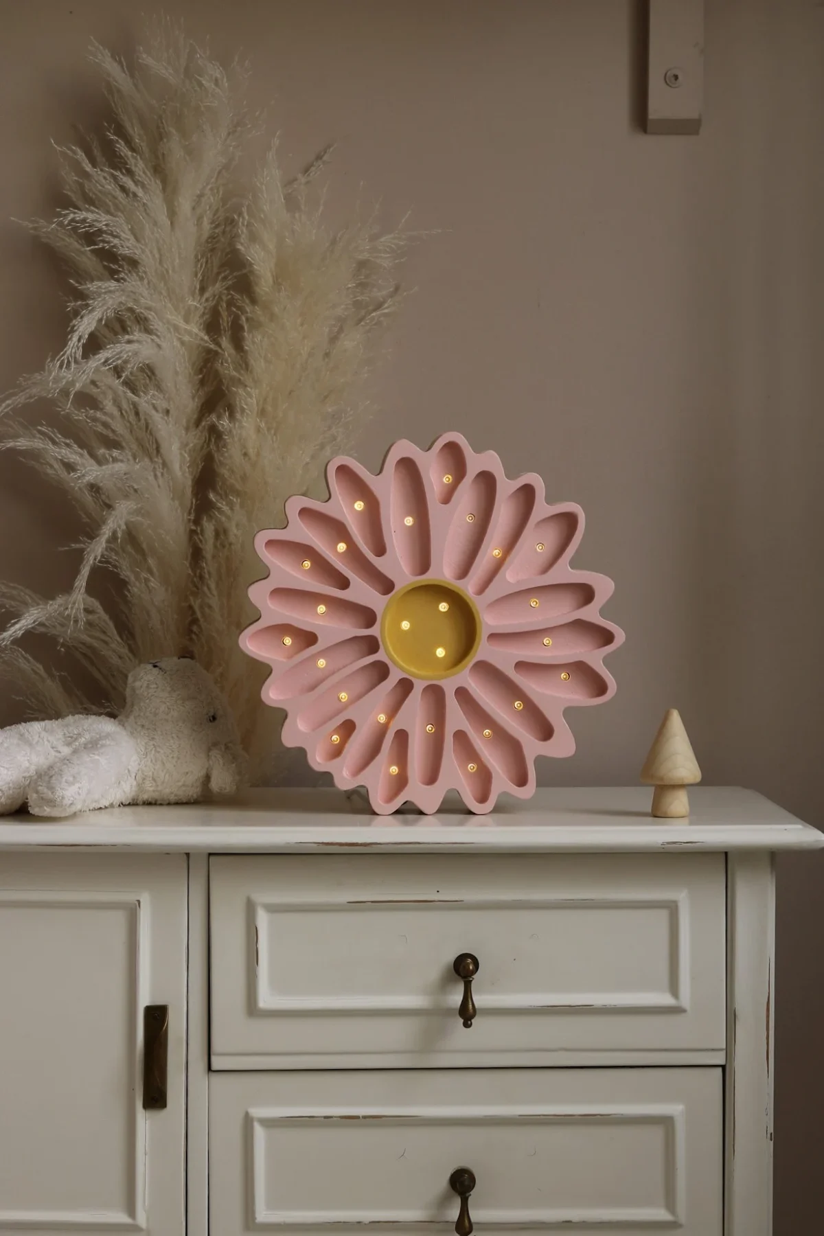 Little Lights Daisy — Wooden Night Light, photo 6