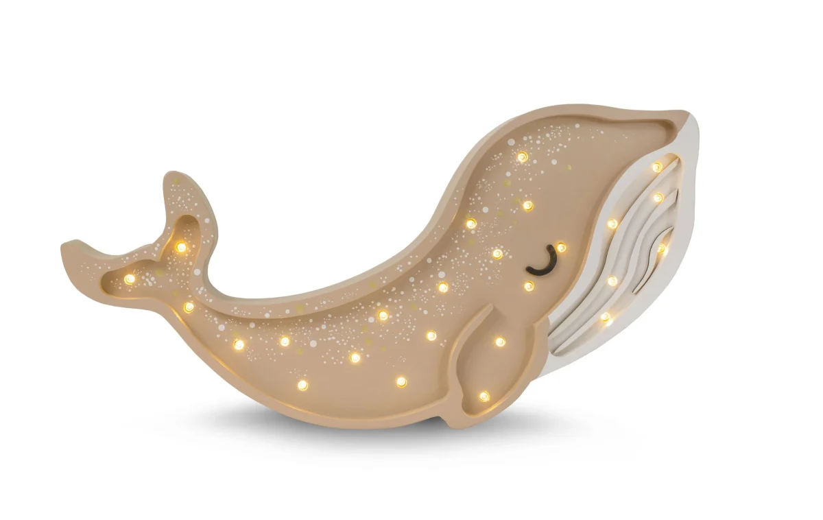 Little Lights Whale — Wooden Night Light