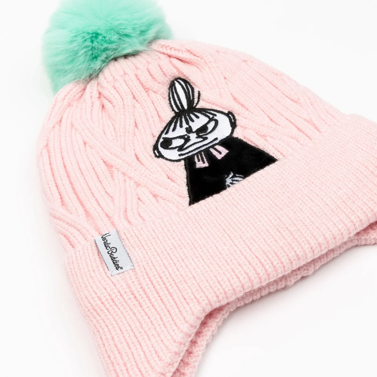 Little My — Kids Winter Beanie, Pink, photo 3