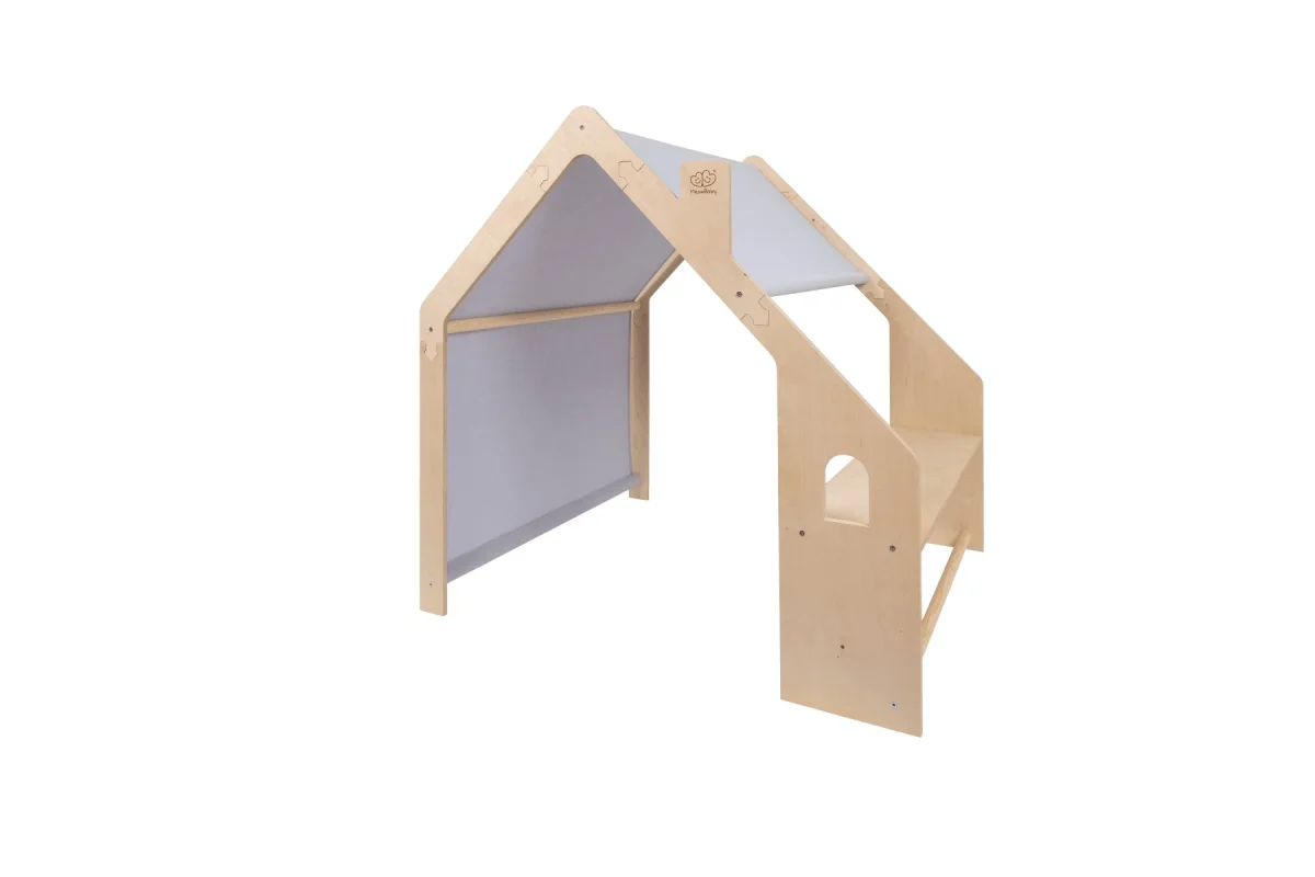 Wooden Playhouse with Fabric Canopy, photo 7