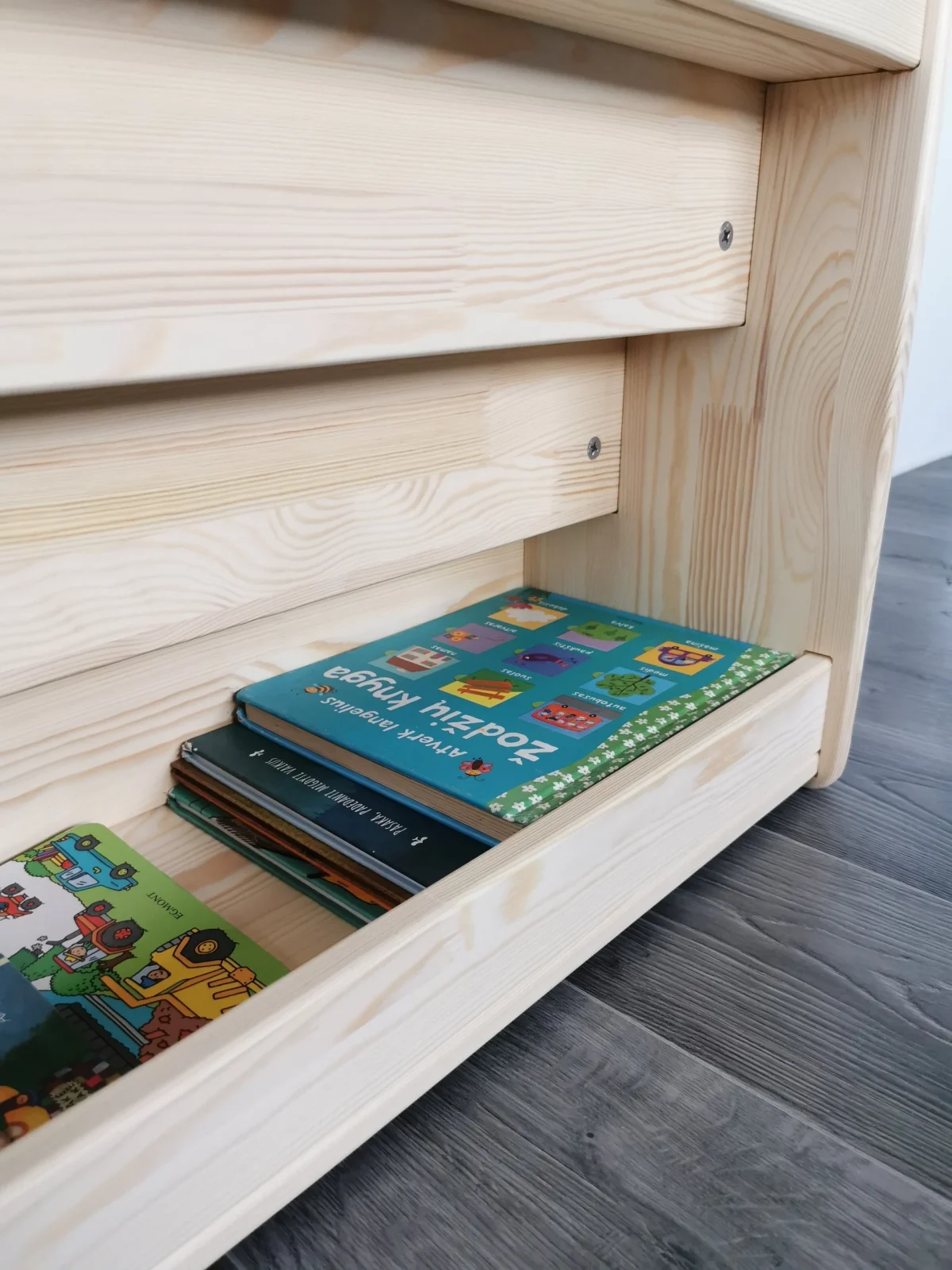 Montessori Bookshelf with Book Storage, 4 Shelves, photo 5
