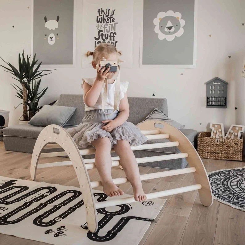 Climbing Arch Rocker, Flips to Balance Board