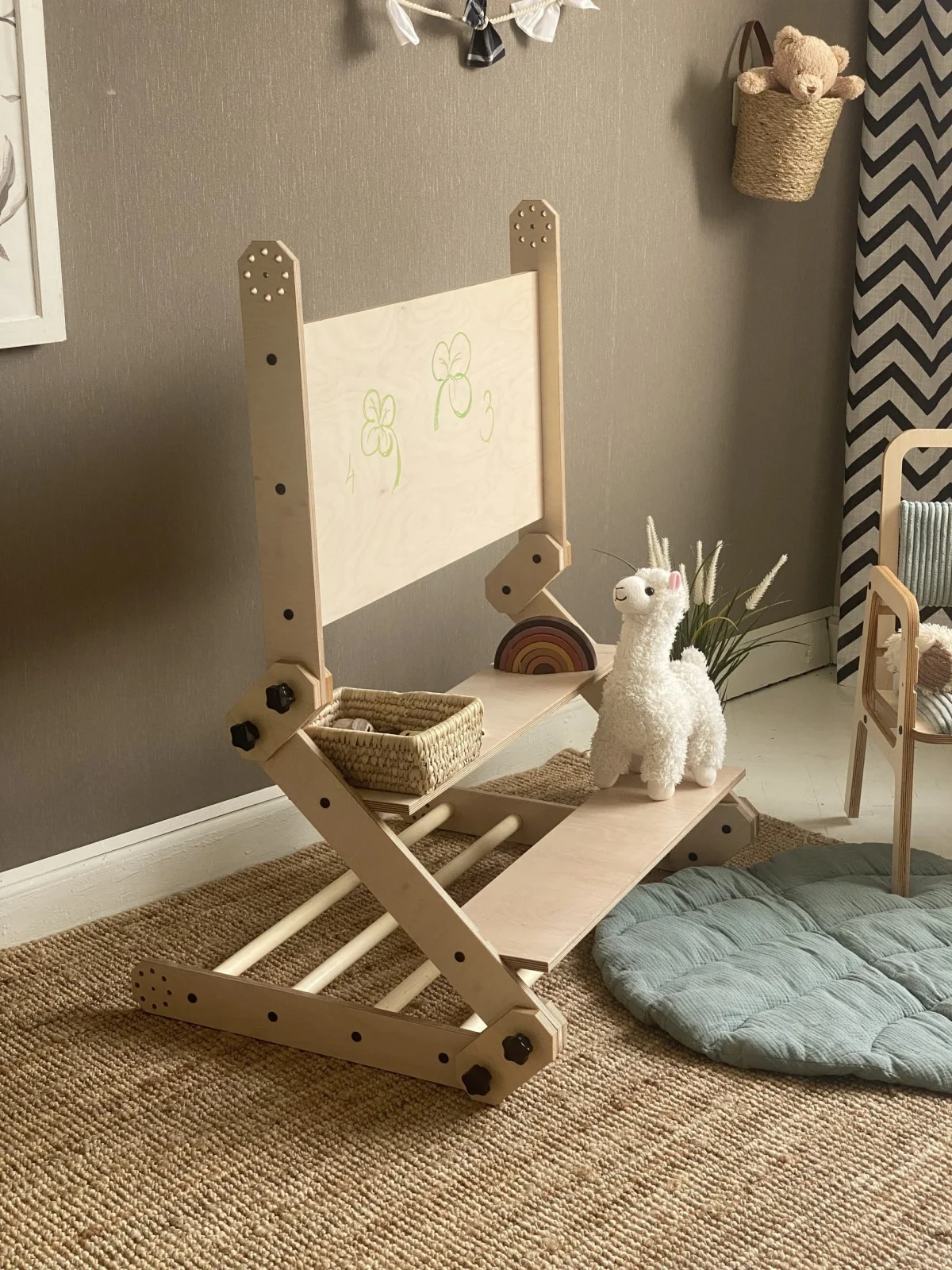 Montessori Climbing Set / Table / Drawing Board NABU, photo 2