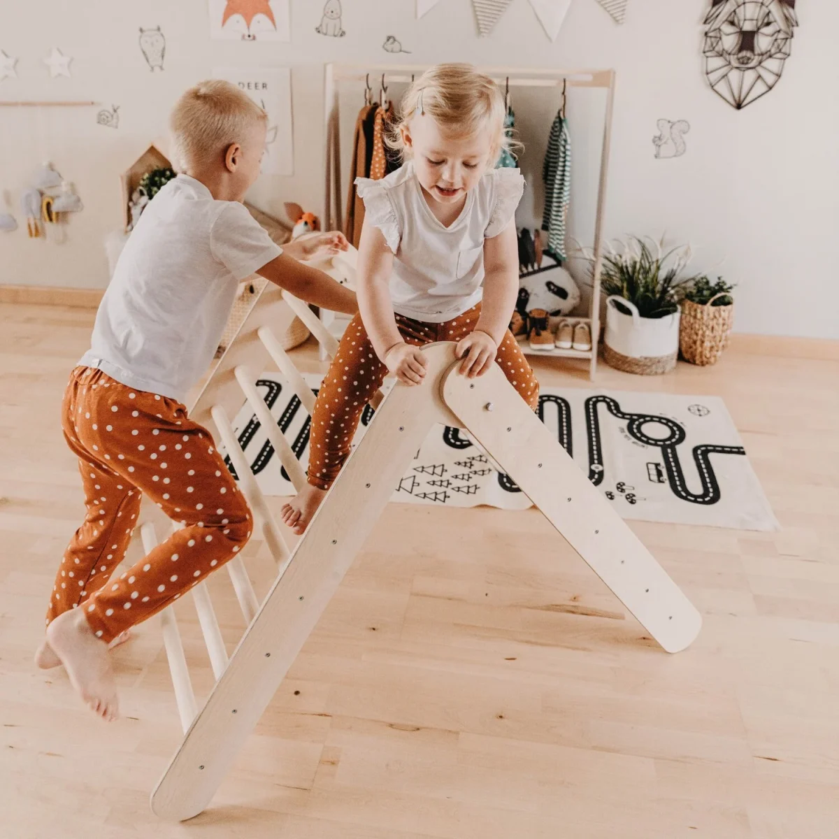 Climbing Triangle, 8 Rungs per Side, No Ramp, photo 2