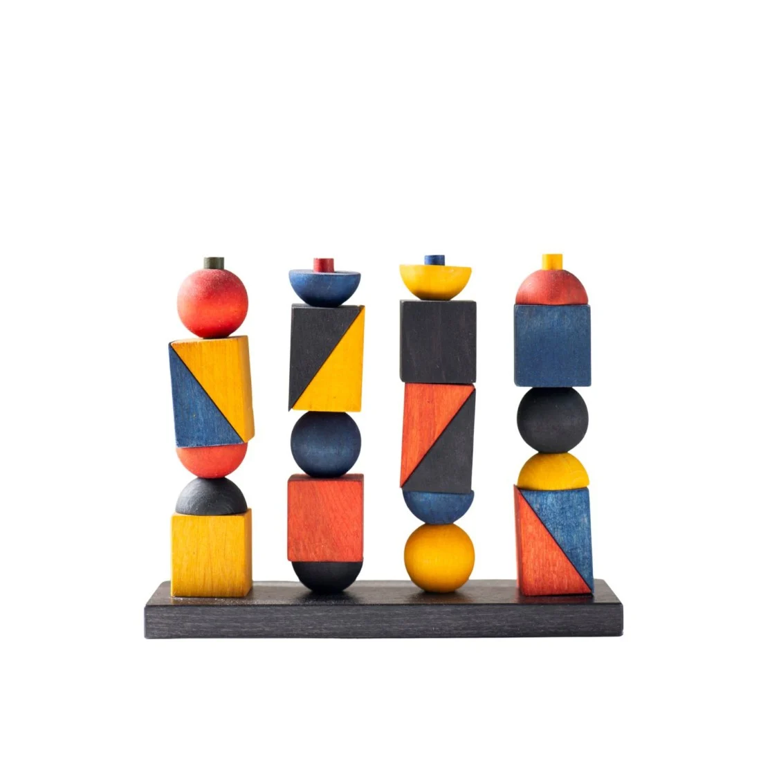 Wooden Story Modern X — Montessori-inspired Modern Stacking Toy