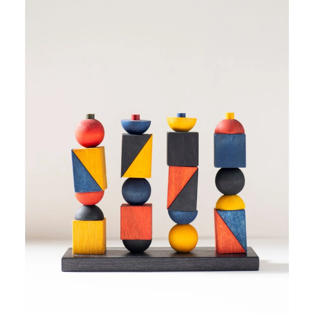 Wooden Story Modern X — Montessori-inspired Modern Stacking Toy, photo 2