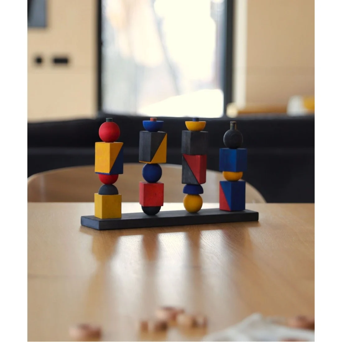 Wooden Story Modern X — Montessori-inspired Modern Stacking Toy, photo 4